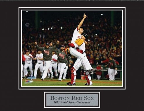 Koji Uehara David Ross Photo Celebration World Series 2013 Champions Last  Out 11x14