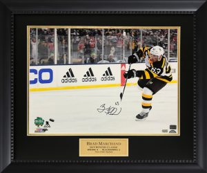 Brad Marchand Boston Bruins Signed Autographed 2014-15 Game Day Roster Poster 