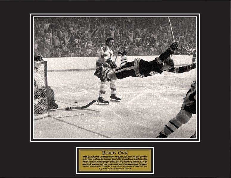 The story behind the 1970 photo of Bobby Orr flying through the air after a  Mother's Day Stanley Cup–winning goal