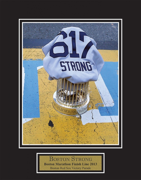 Boston Marathon Finish Line Photo Boston Strong 11x14 - New England Picture