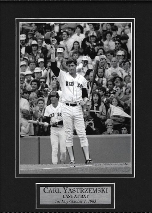 Carl Yastrzemski, Jim Rice and Fred Lynn Autographed Photo