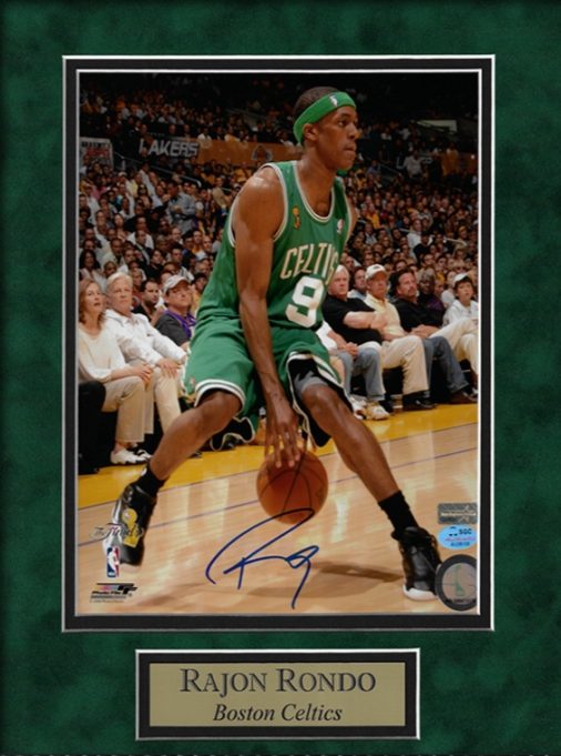 rajon rondo autograph