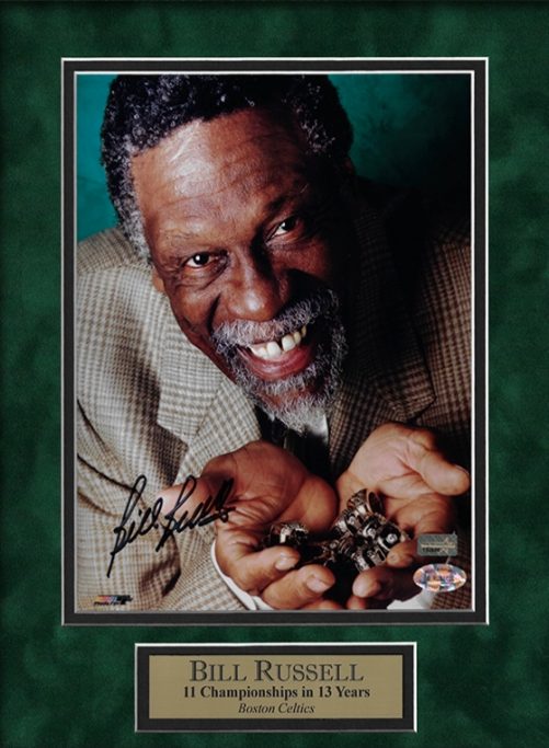 bill russell memorabilia