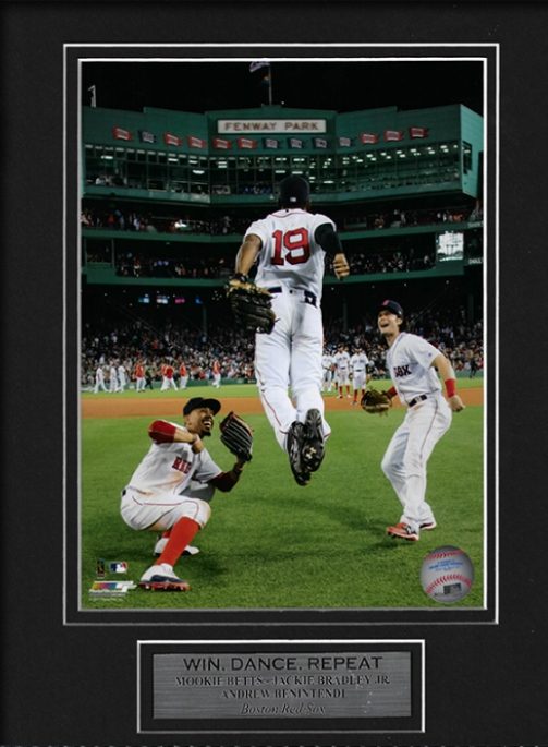 Andrew Benintendi Boston Red Sox Unsigned Celebration with Jackie Bradley  Jr. and Mookie Betts Photograph - Yahoo Shopping