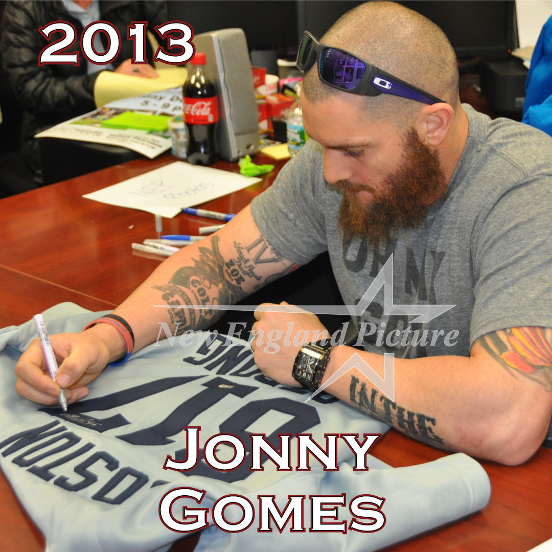 Jonny Gomes Autograph Signing - New England Picture