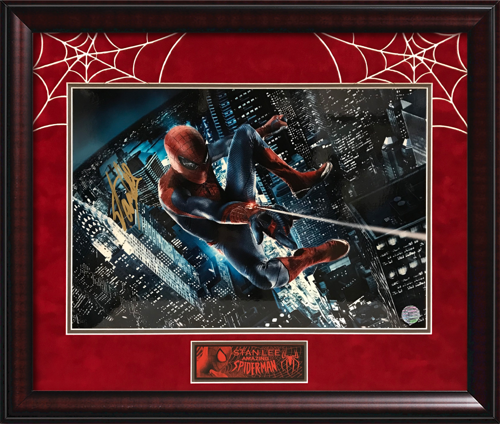 Amazing Spiderman Stan Lee  Gold Foil 10PCS Banknote Set Super Heroes Fans 