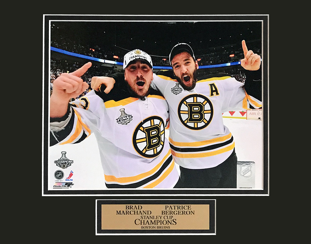 Patrice Bergeron, Brad Marchand and Tyler Seguin Boston Bruins