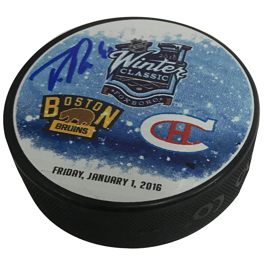 Signed Hockey Pucks Gregory Campbell Boston Bruins Autographed 2011 Stanley Cup Puck 
