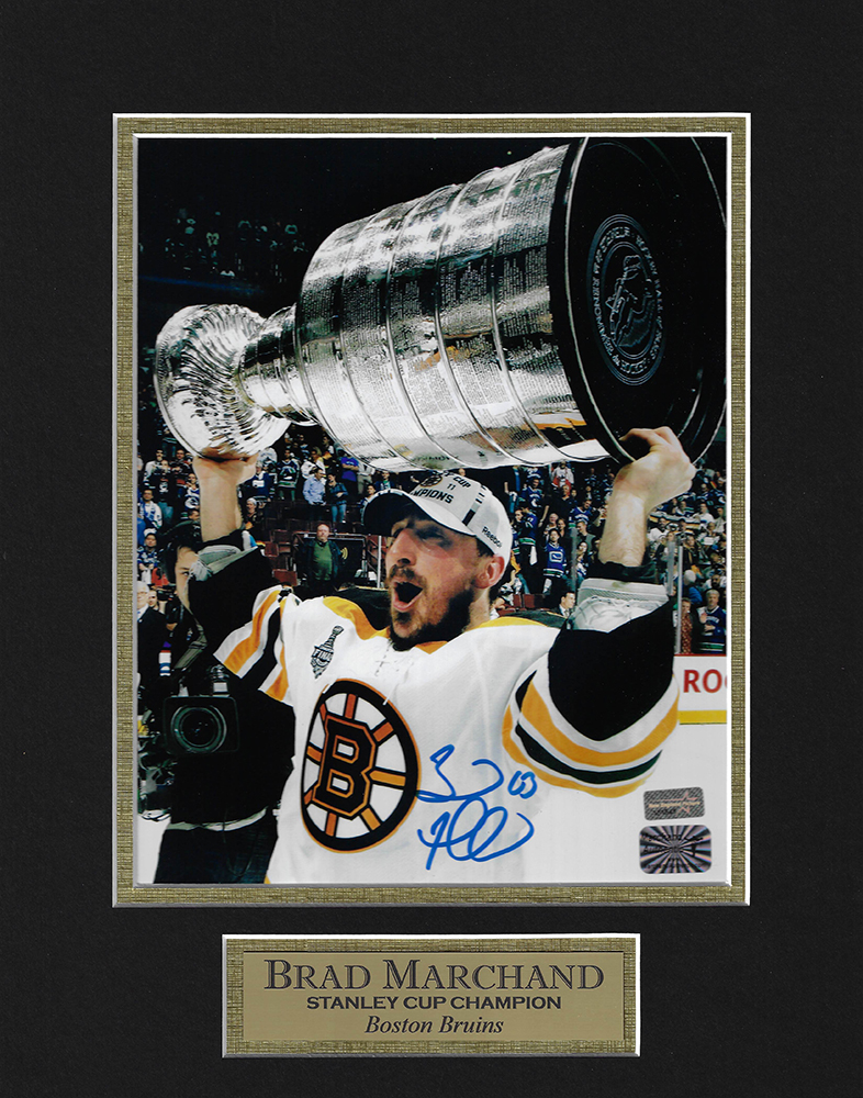 brad marchand signed jersey