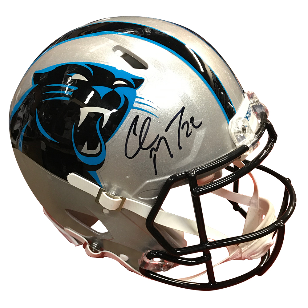 carolina panthers new helmet