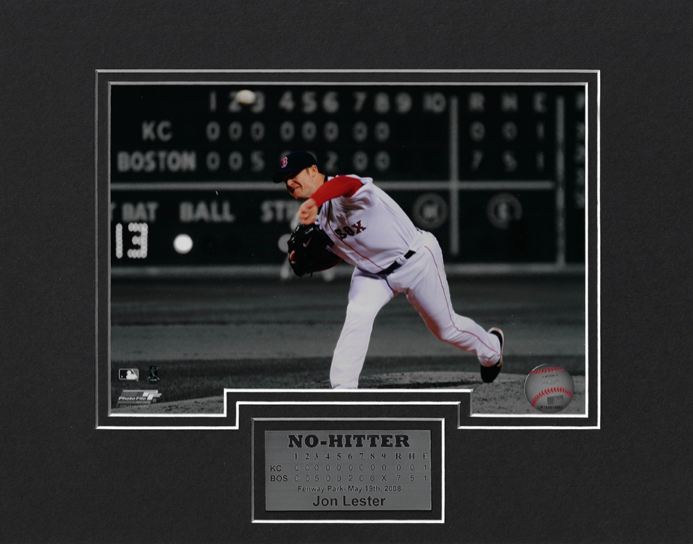 Jon Lester Photo Pitch 2008 No Hitter 11x14