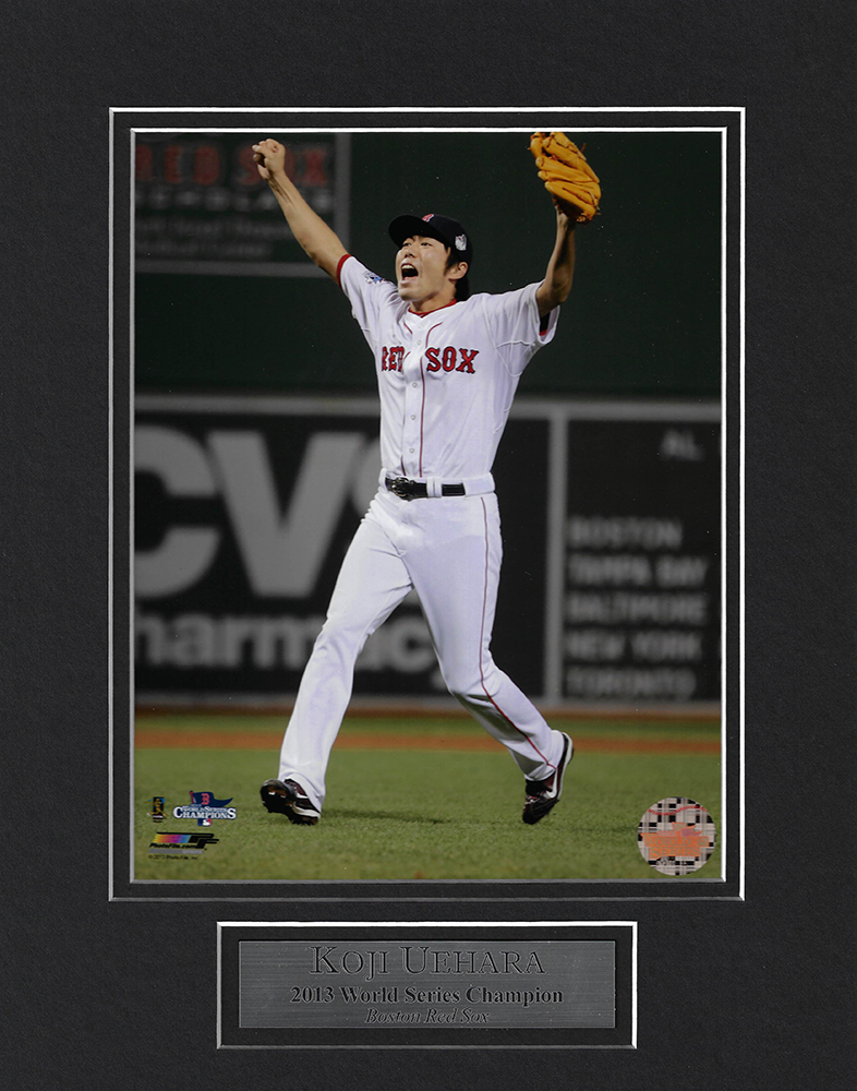 Koji Uehara Photo Celebrate 2013 World Series 11x14