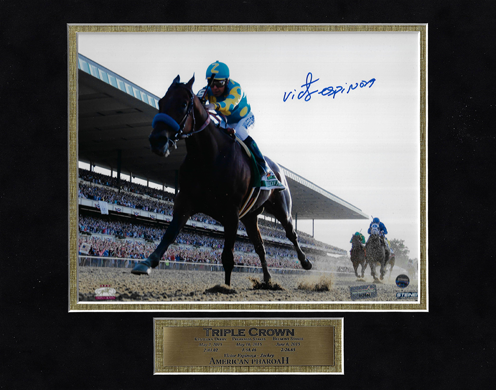 Triple Crown Jockey Mike Smith Autographs Now at Steiner Sports
