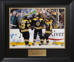 Brandon Carlo Boston Bruins Signed Autographed Goal Celebration on