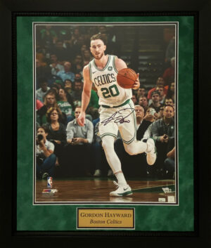 Gordon Hayward Signed 16x20 Boston Celtics Dunk Photo Fanatics