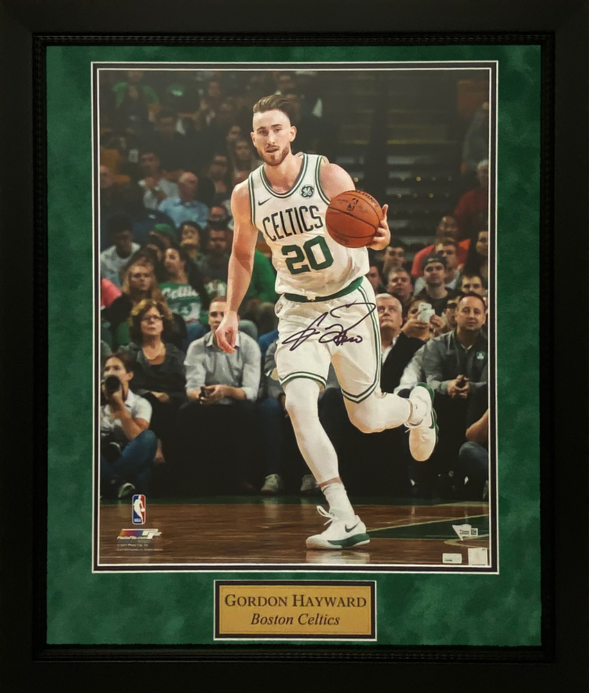 Gordon Hayward Signed 16x20 Boston Celtics Photo Fanatics