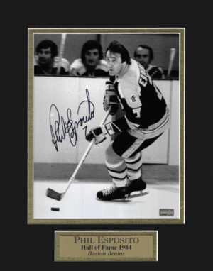 Phil Esposito New York Rangers CLOSE UP Autographed 11x14 - NHL