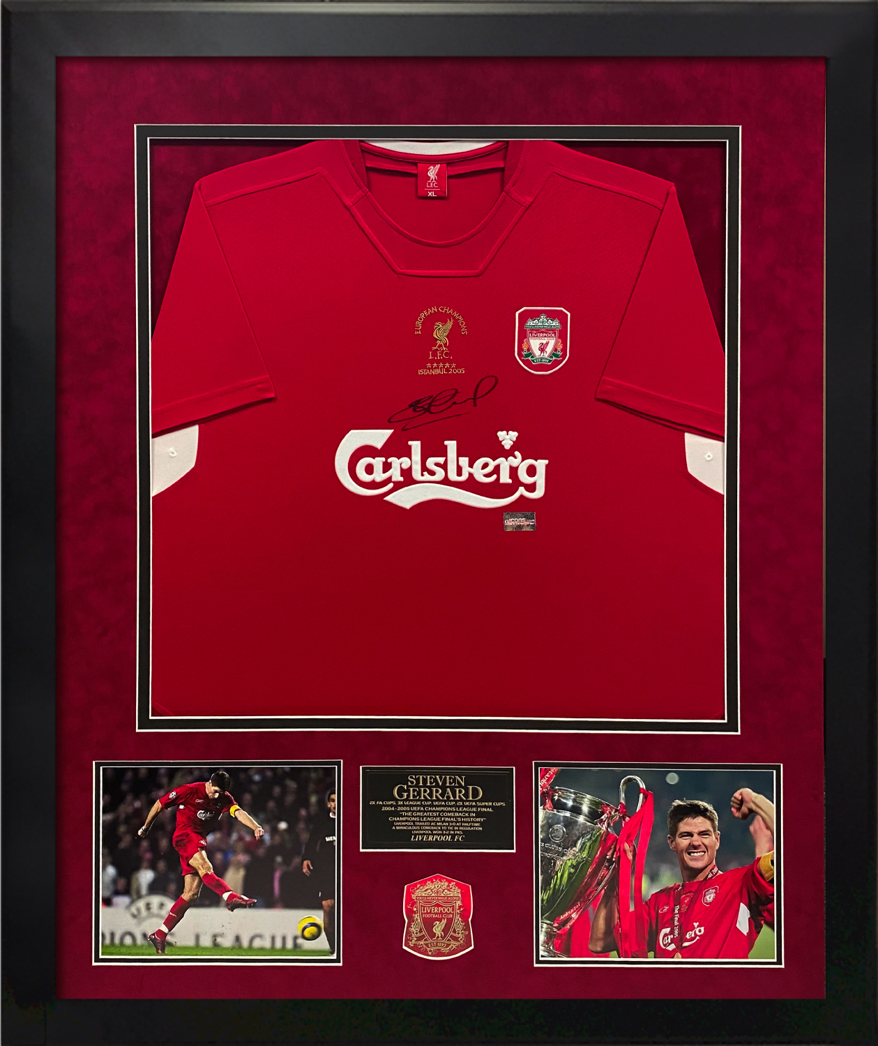 liverpool 2005 champions league shirt
