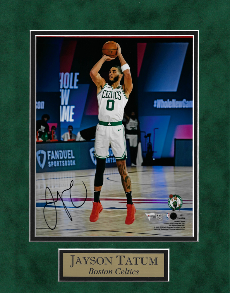 Jayson Tatum NBA Memorabilia, NBA Collectibles, Signed Memorabilia