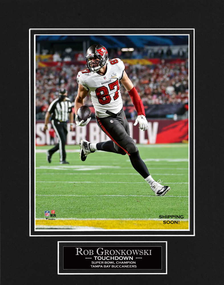 Rob Gronkowski Photo Super Bowl LV Champion Touchdown Catch 11x14 - New  England Picture