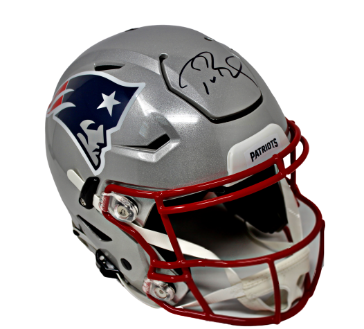 tom brady signed helmet