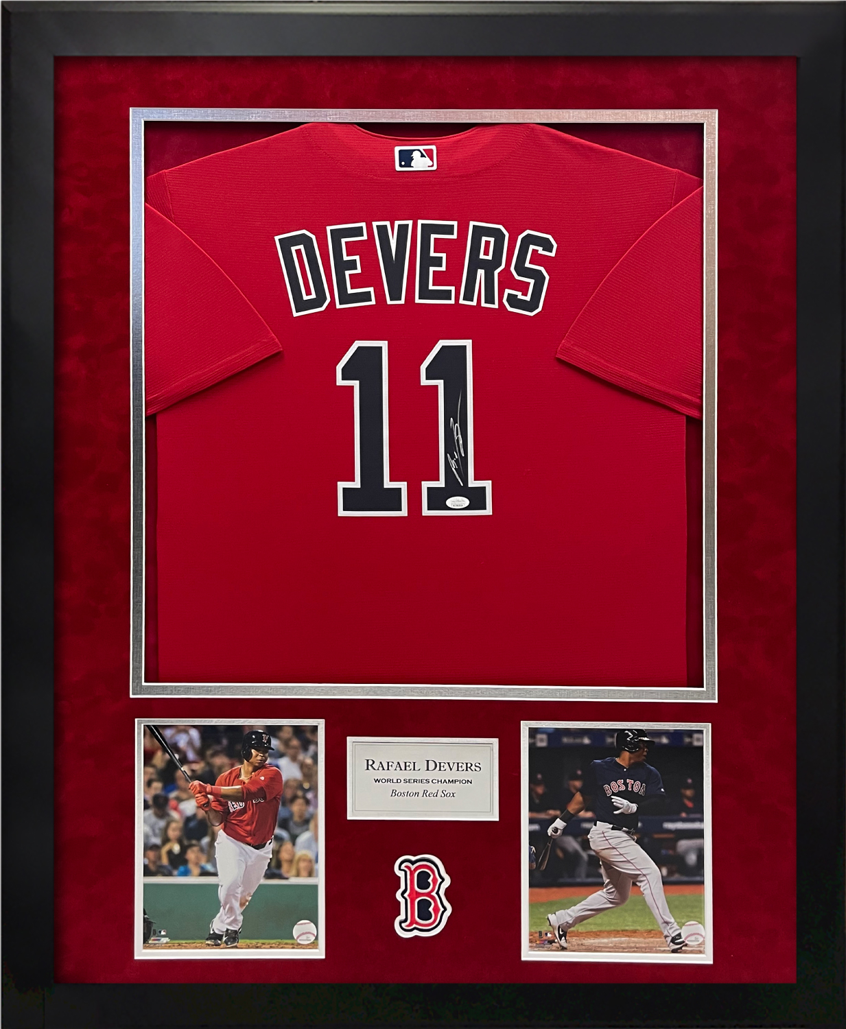 rafael devers red jersey