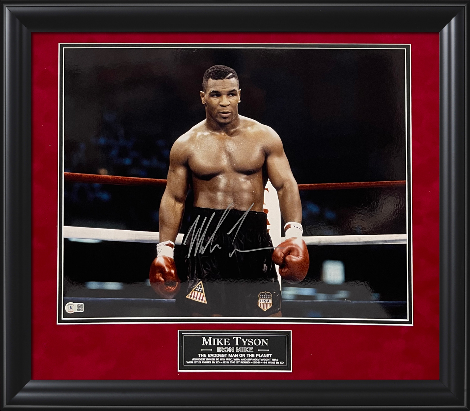 Mike Tyson Memorabilia, Autographed Mike Tyson Collectibles