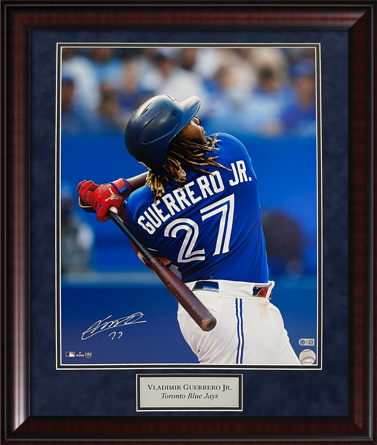 Vladimir Guerrero Jr. Autographed Toronto Blue Jays Jersey - NHL