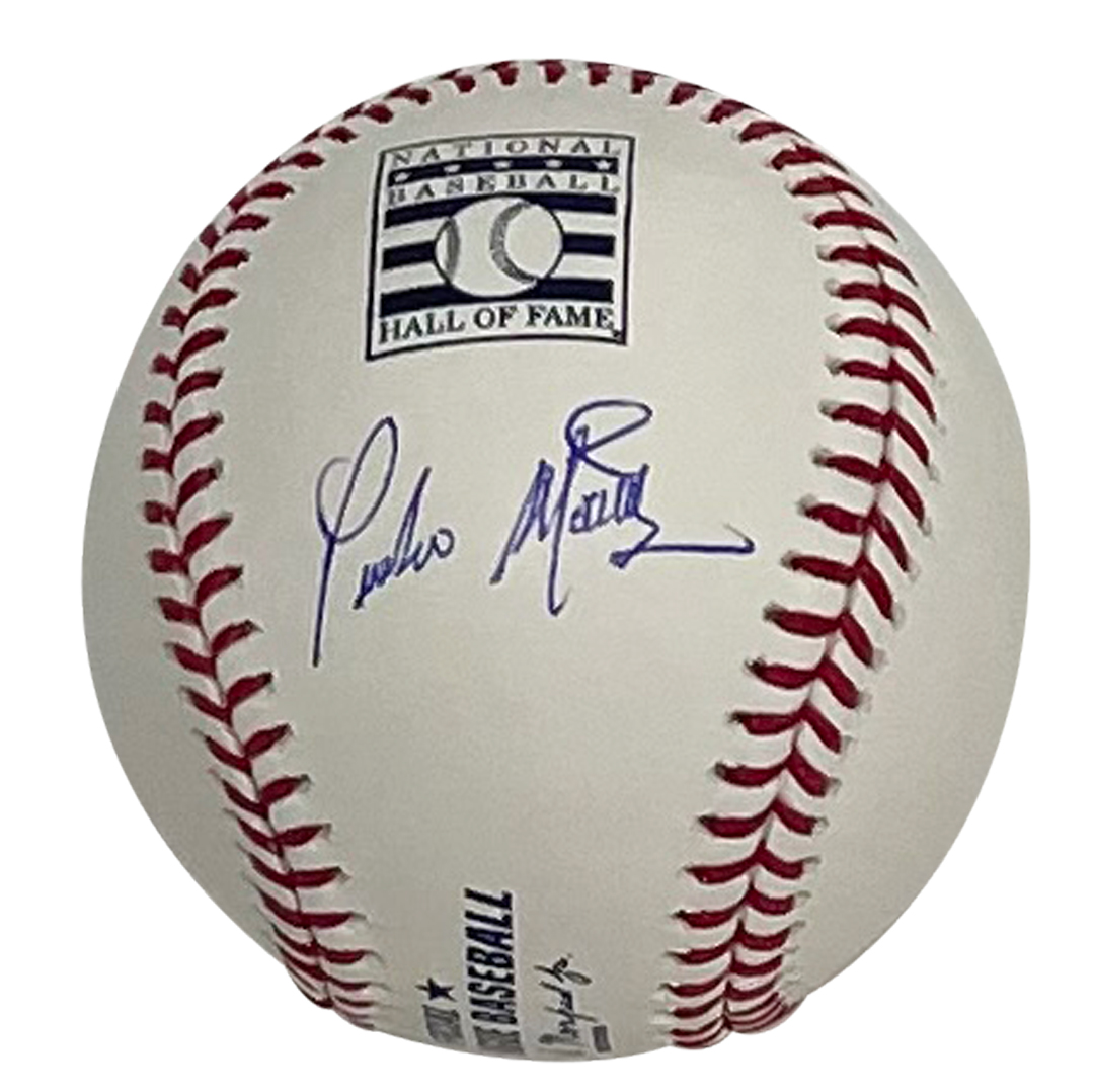 Pedro Martinez Autograph Baseball Hall of Fame - New England Picture