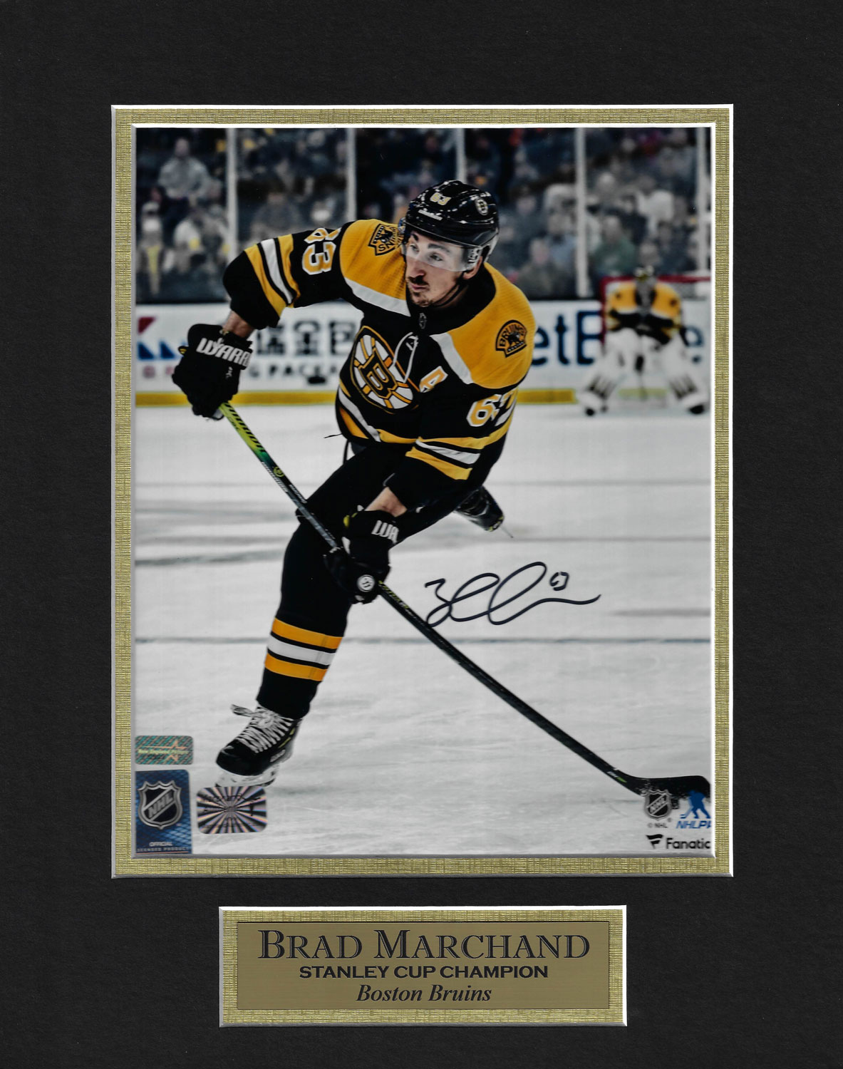 David Pastrnak Autograph Photo Slapshot 11x14 - New England Picture