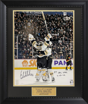 Linus Ullmark NHL Memorabilia, Linus Ullmark Collectibles, Verified Signed  Linus Ullmark Photos