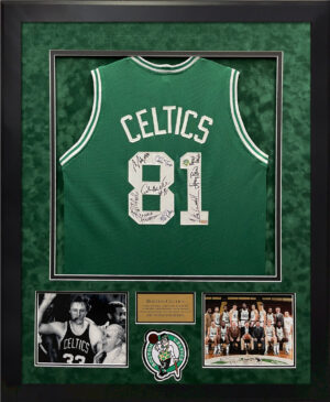 Sold at Auction: Giannis Antetokounmpo Signed 35x43 Custom Framed Jersey