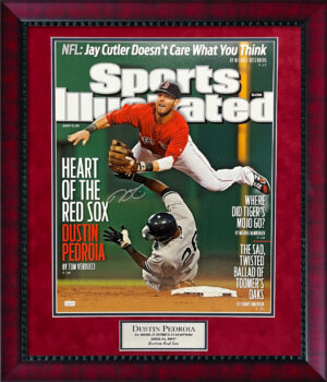 Dustin Pedroia Memorabilia, Dustin Pedroia Collectibles, Verified Signed  Dustin Pedroia Photos